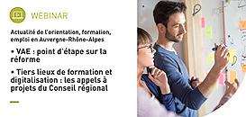 L'actualité orientation-formation-emploi en Auvergne-Rhône-Alpes
