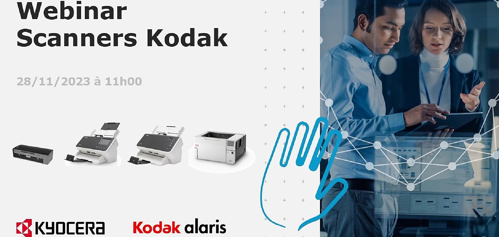 Présentation des scanners KODAK