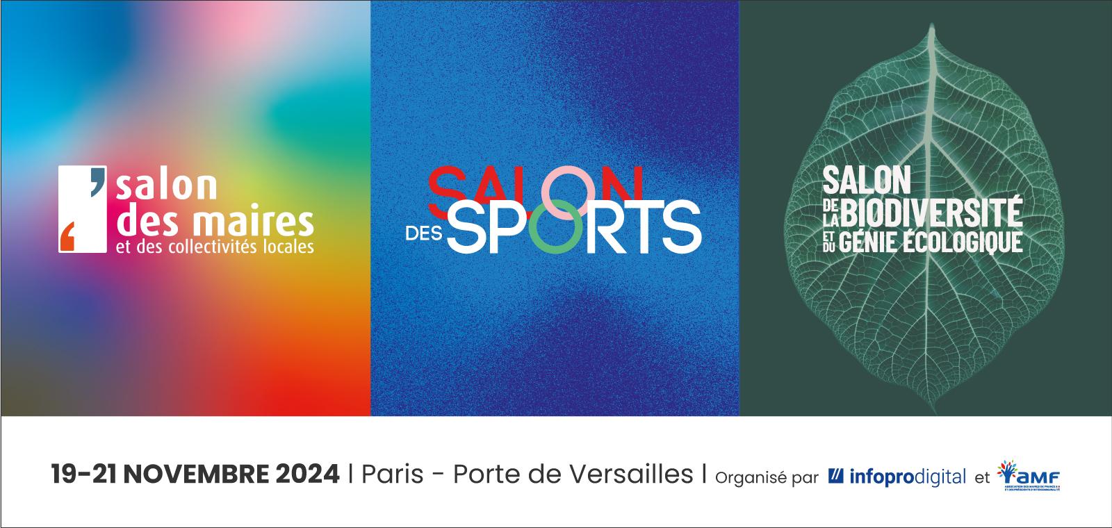 Présentation du Salon des Maires et des Collectivités, Salon des Sports et Parasports et nouveautés 2024